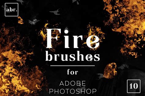 Fire Photoshop Brushes - Design Cuts