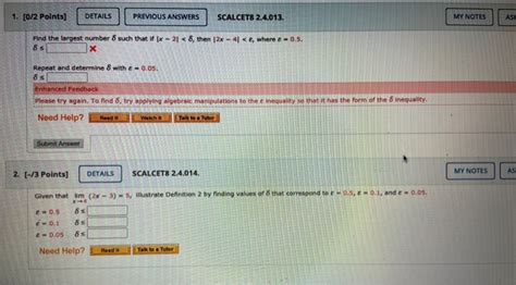 Solved 1 [0 2 Points Details Previous Answers Scalcets