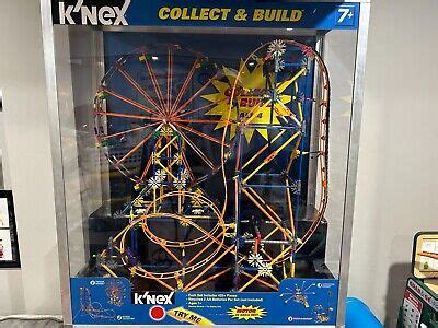 KNEX Store Display Collect Build Amusement Park HTF RARE COASTER