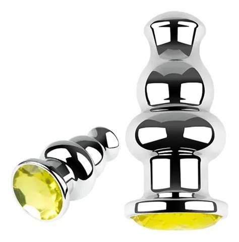 Annal Anal Crystal Extreme Plug Steel Smooth Toys Heart Sex Meses Sin