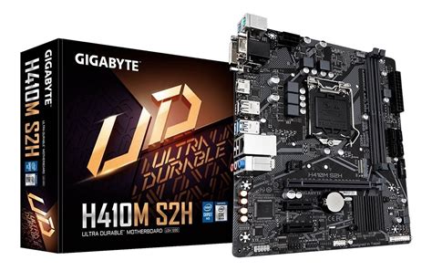 Motherboard Gigabyte H410m S2h Ddr4 Intel 1200 10ma Gen Compufanstore