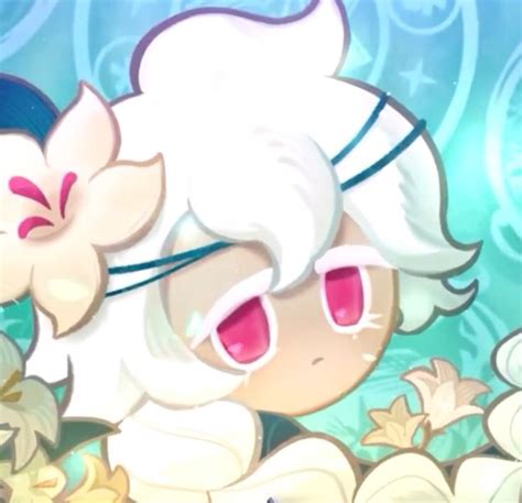 White Lily Cookie {} In 2024 White Lilies Cookie Run Cute Drawings