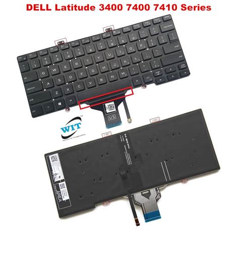 Sẵn Hàng Bàn Phím Laptop Dell Latitude 3400 5400 5401 5402 5410 7400 7410 ĐÈn Ko ChuỘt Hiển