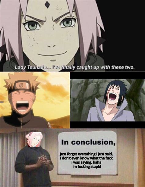 What Sakura Was Thinking As Soon As She Made The Best Joke Ever R