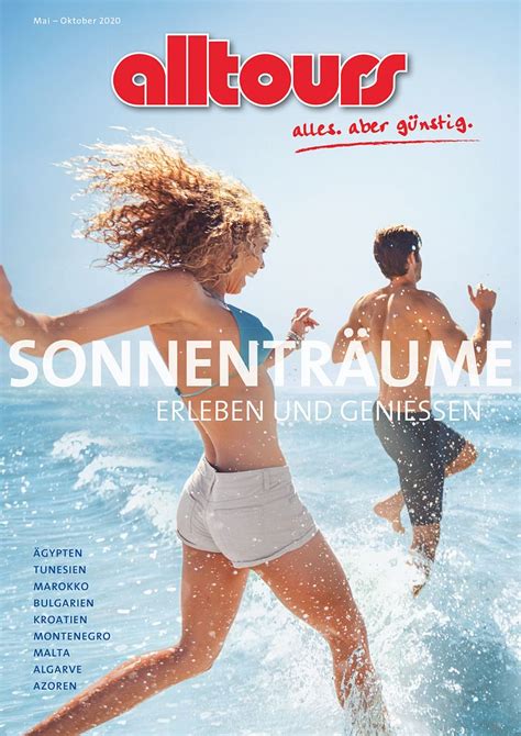 Katalogtitel Sonnentr Ume Sommer Alltours Unternehmensgruppe