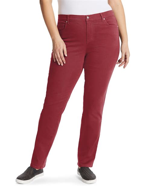 Gloria Vanderbilt Women S Plus Size Amanda Jeans Walmart