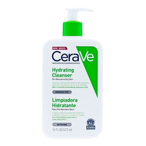 Cerave Limpiador HIdratante 473 Ml Ideal Pieles Secas Farmaconfianza