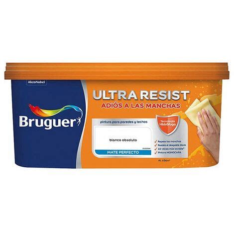 Pintura Plast Mate 4 Lt Bl Absoluto Int Ultra Resist Brugue