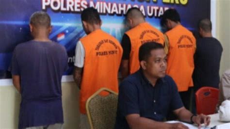 Tergiur Cerita Manis 5 Pelaku Nekat Mencuri Di PT Megamitra Minahasa