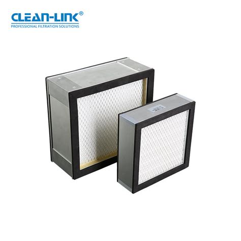 Guangzhou Clean Link Mini Pleat Hepa Air Filter Glass Fiber Panel