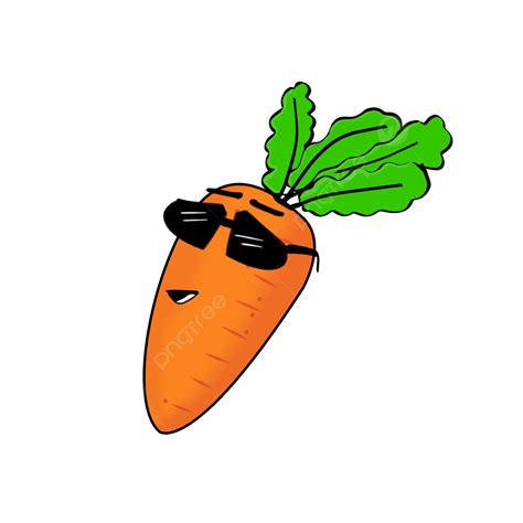 Carrot Cartoon Clipart, Carrot Cartoon, Cartoon Clipart, Carrot PNG ...