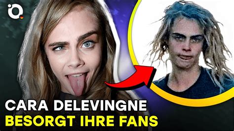 Cara Delevingne S Seltsames Verhalten Bereitet Ihren Fans Sorgen Youtube