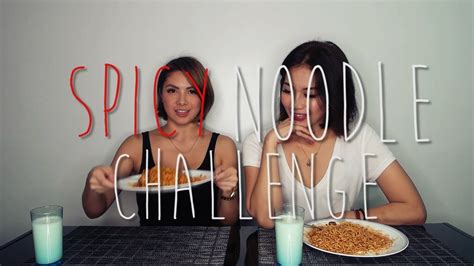 Spicy Noodle Challenge With A Sexy Twist Gee Canlas Geetv Youtube