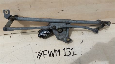 VW POLO MK5 FRONT WIPER MOTOR MECHANISM LINKAGE 6N2955023C 6X0955119