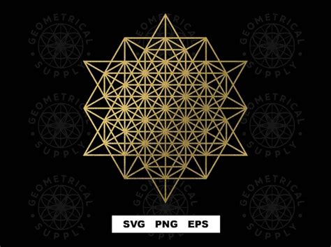 Tetrahedron Svg Merkaba Svg Sacred Geometry Svg Eps Png Svg