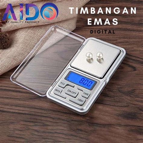 Jual Timbangan Saku Emas Timbangan Digital Mini Kapasitas G G