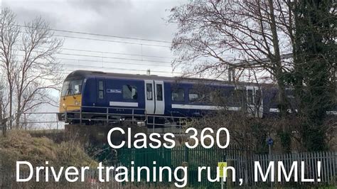 Emr Class 360 On An Mml Driver Training Run Dandm Shorts 28 01 2021 Youtube