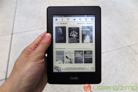 Amazon Kindle Paperwhite Review Ubergizmo