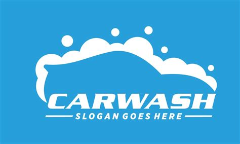 Car Wash Logo Design Vector 22137662 Vector Art At Vecteezy