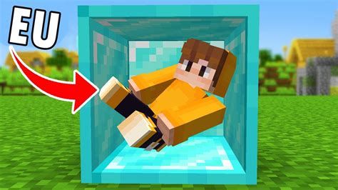 Estou Preso Dentro De Um Bloco No Minecraft Youtube