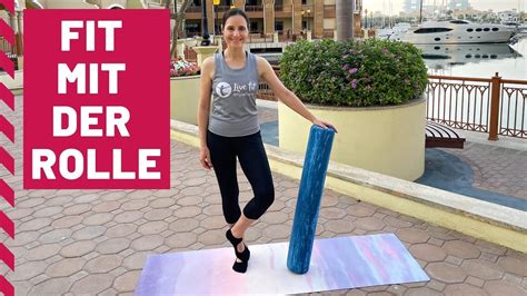 Ganzkörper Pilates Workout Mit Der Langen Pilates Rolle Youtube