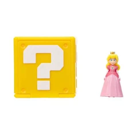 Super Mario Bros La Pelicula Peach Mini Figura Articulada En