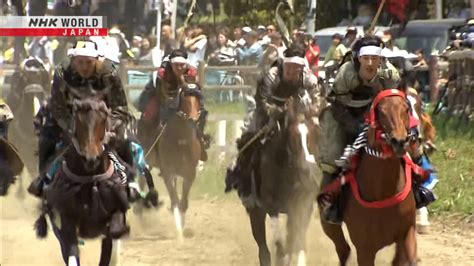 Festival Tradicional De Cavalos Em Fukushima Antecipado Para Evitar O