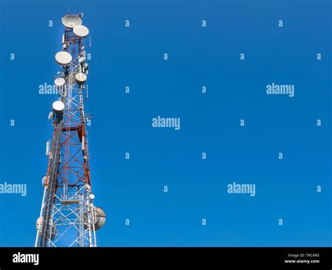 Pylon Telecommunications Tower Antenna Hi Res Stock Photography And