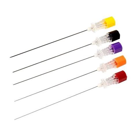 Spinal Needle, For Hospital, Size: 18-25G at Rs 52/piece in Gurgaon | ID: 25367762055