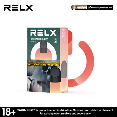 RELX Pod Pro ORCHARD ROUNDS Flavor For RELX INFINITY DEVICE ESSENTIAL