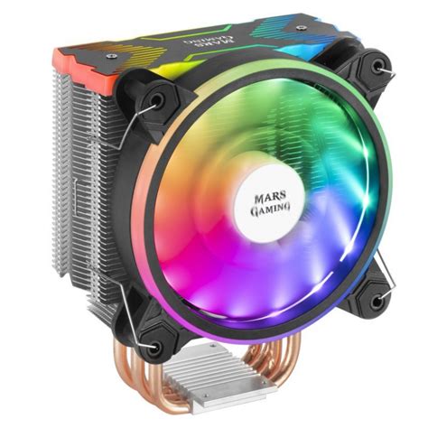 Mars Gaming Mcpux Ventilador Cpu Argb 120mm Negro