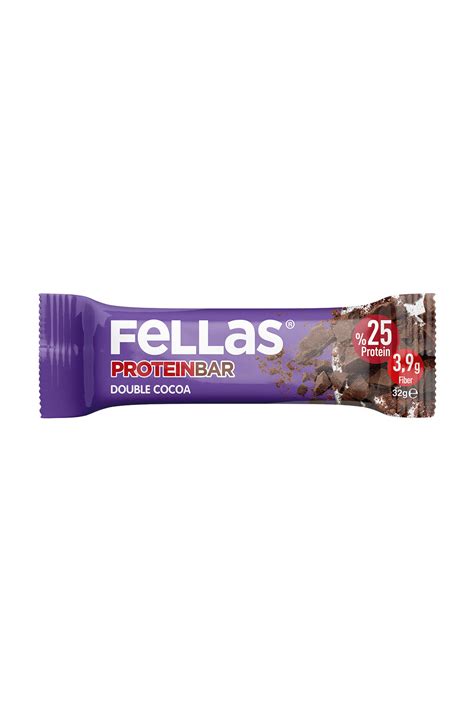 Fellas Duble Kakaolu Protein Bar 32 G Macroonline