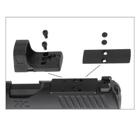 Set Walther Ppq M Q Tac Combo Tungsten Gray Mm Diabolo B