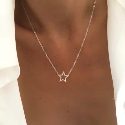 Collier Etoile Acier Inoxydable Mimy Bijoux