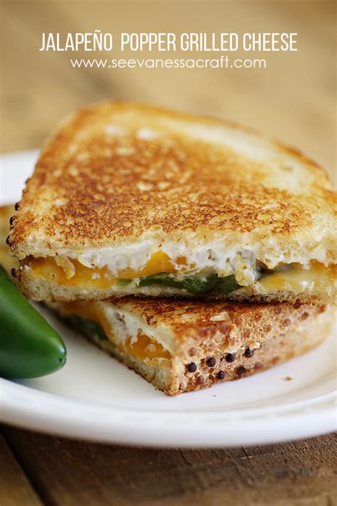 Recipe Jalapeño Popper Grilled Cheese See Vanessa Craft