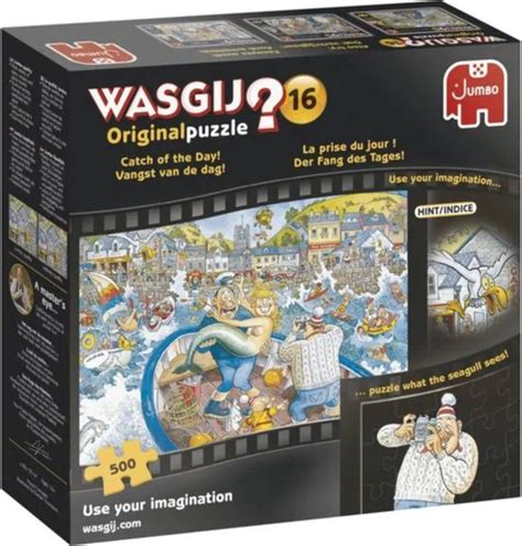 Wasgij Original 16 Vangst Van De Dag Puzzel 500 Stukjes Bol