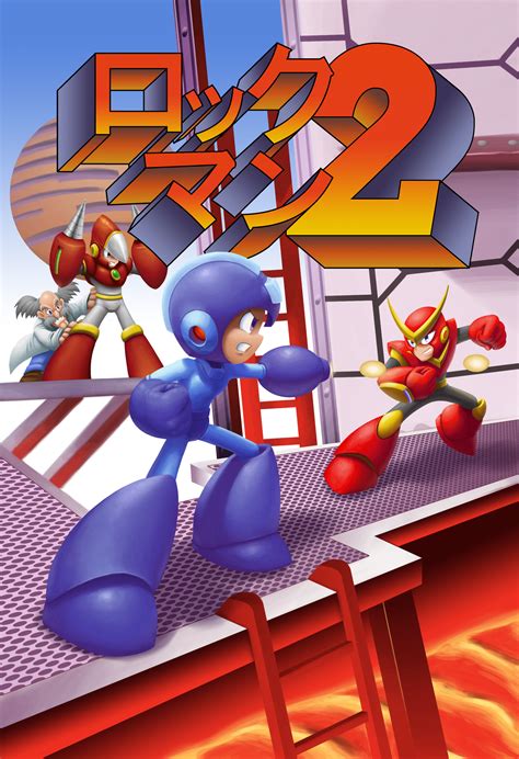 Mega Man 2 Box Art