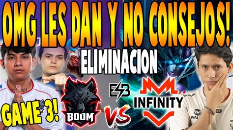 BOOM vs INFINITY GAME 3 BO3 PAKAZS DARKMAGO vs LUMIERE PIPÍ THE