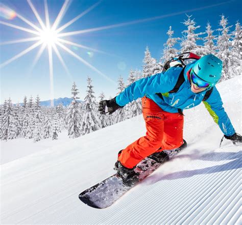 Skier Skiing Downhill In High Mountains Stock Image Image Of Action