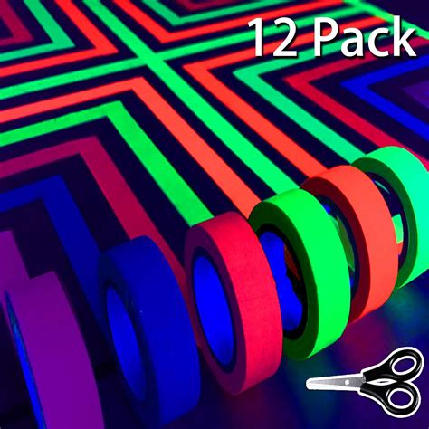 Amazon Uv Blacklight Reactive Pack Colors Ft Per Color