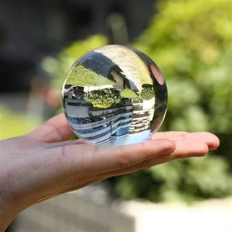 Bola De Cristal Para Fotografía Lensball De 6cm Y 8cm Cuotas sin interés