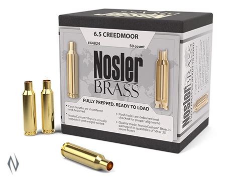 Nosler Custom Brass Creedmoor Pk Browns Plains Firearms