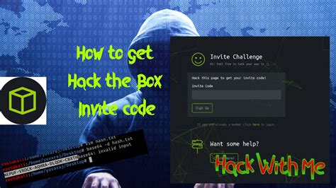 How To Find Hackthebox Invite Code Linux Windows Hackthebox