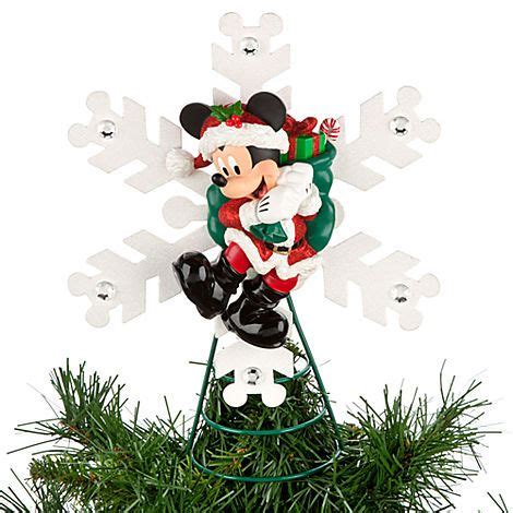 Mickey Mouse Tree Topper | Disney Store | Mickey mouse christmas ...