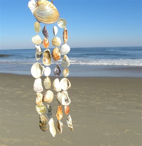 Sea Shell Wind Chime Beach Wind Chime Nautical Decor Wind