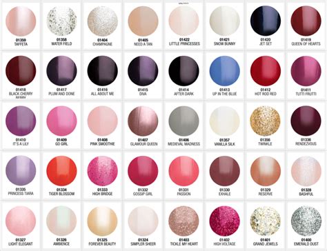 Gelish Fall Nail Colors List