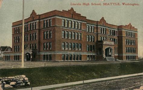 Lincoln High School Seattle, WA Postcard