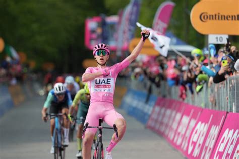 Giro D Italia 2024 Tadej Pogacar Impone La Sua Legge Anche A Prati Di