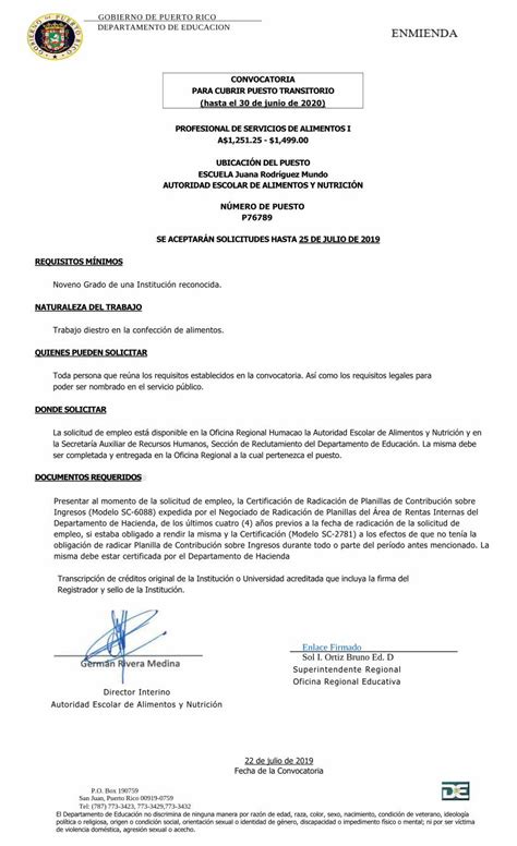 PDF GOBIERNO DE PUERTO RICO DEPARTAMENTO DE EDUCACIONintraedu Dde Pr