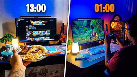 Um Dia Na Vida De Um Gamer O Novo Pc Setup Dos Sonhos Youtube